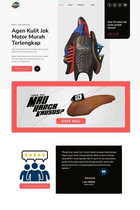 Pembuatan Website Bisnis Agenjok