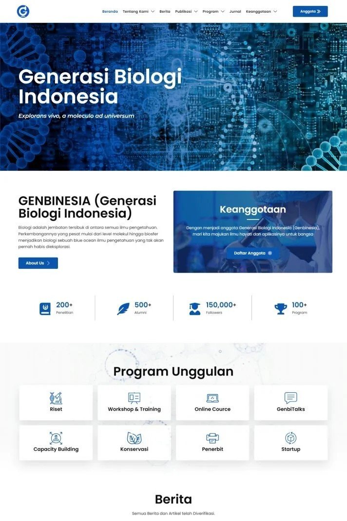 Pembuatan Website Bisnis Genbinesia