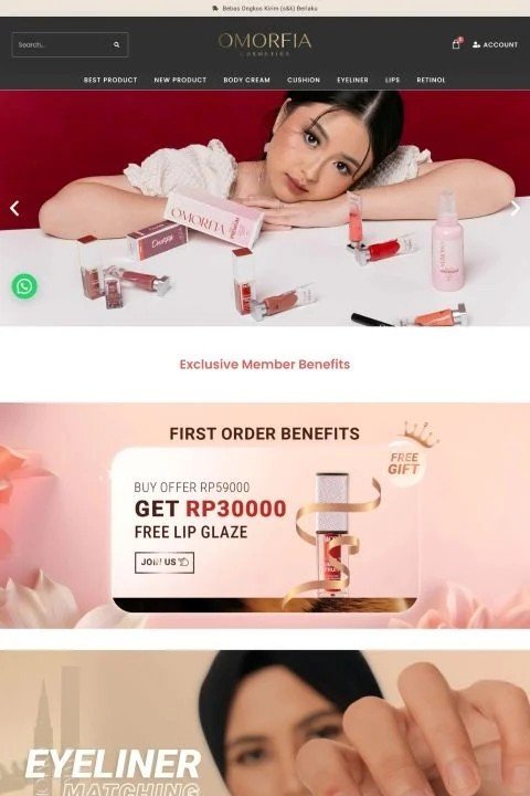 Pembuatan Website Bisnis Omorfia